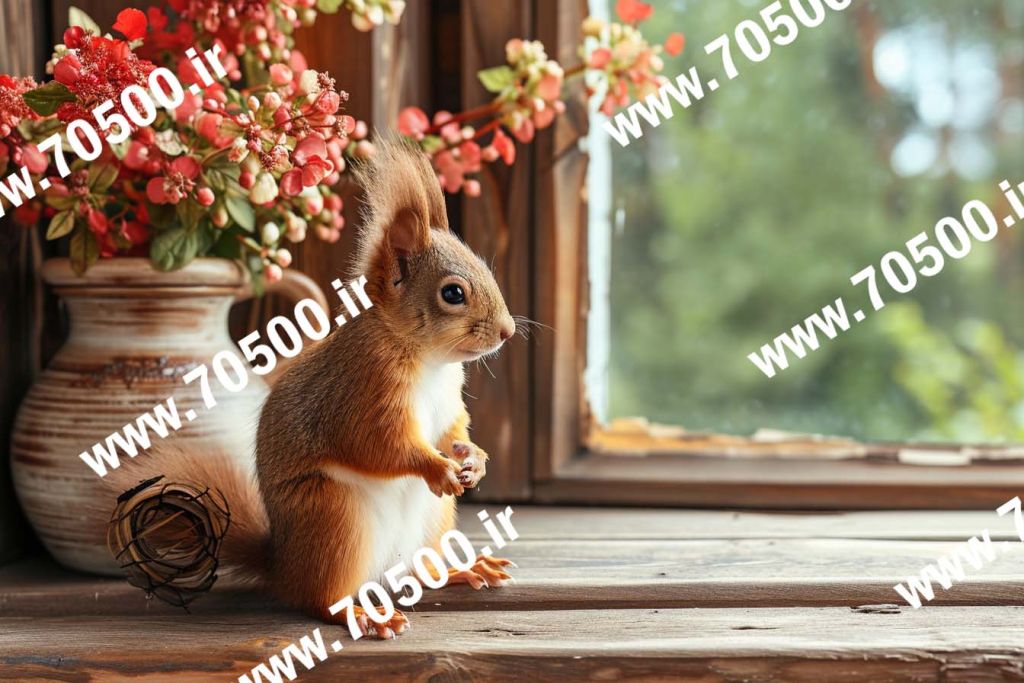 دانلود عکس با کیفیت سنجاب کیوت برای طراحی و نقاشی