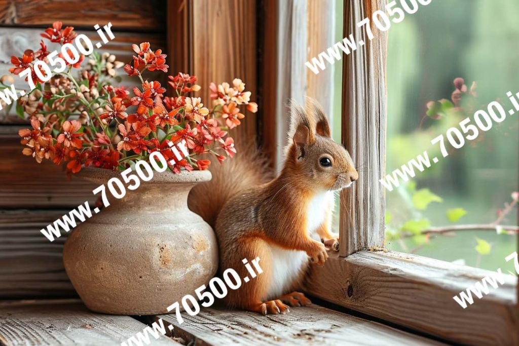 دانلود عکس با کیفیت سنجاب کیوت برای طراحی و نقاشی