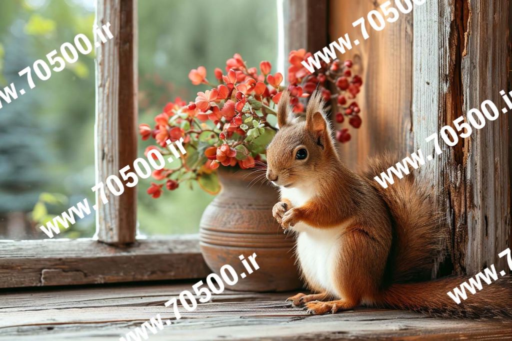 دانلود عکس با کیفیت سنجاب کیوت برای طراحی و نقاشی