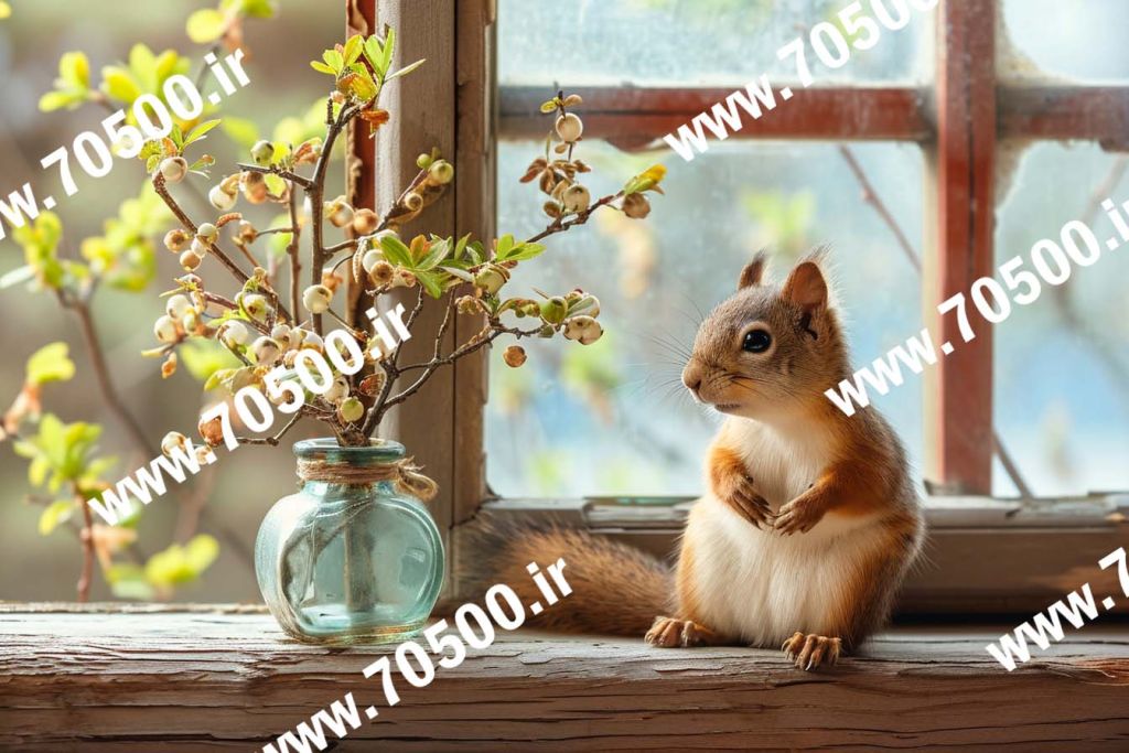 دانلود عکس با کیفیت سنجاب کیوت برای طراحی و نقاشی