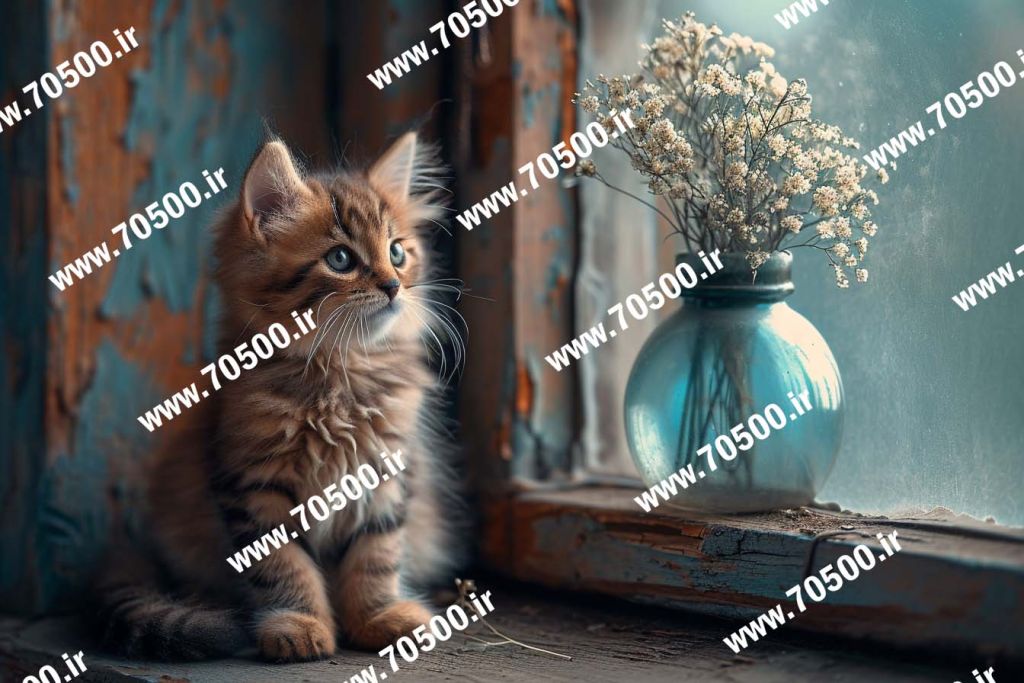دانلود عکس با کیفیت بچه گربه کیوت برای طراحی و نقاشی