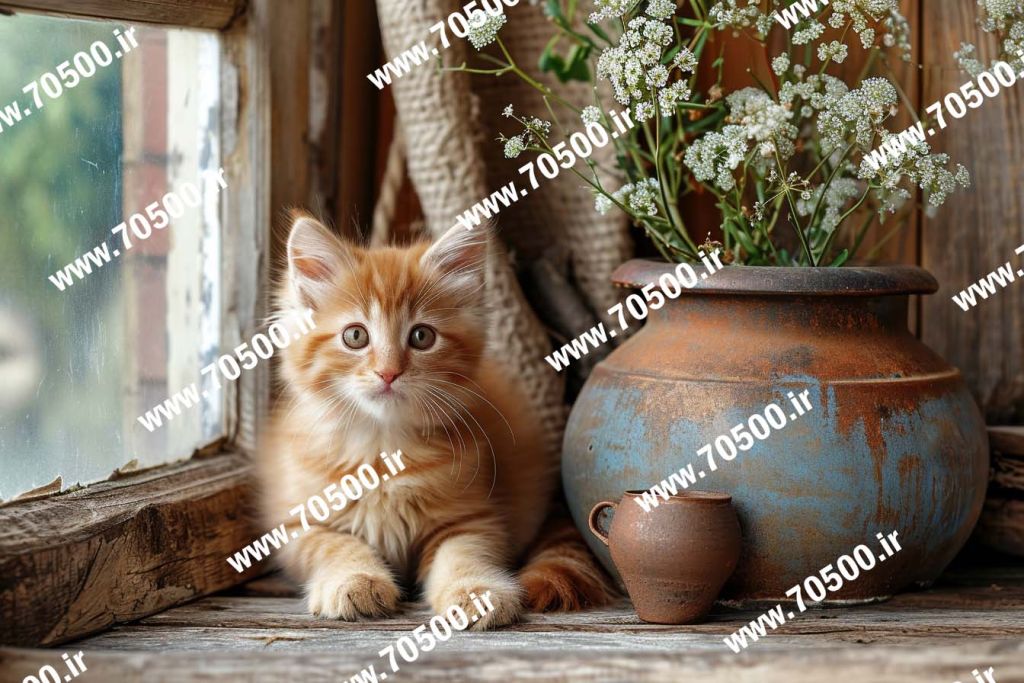 دانلود عکس با کیفیت بچه گربه کیوت برای طراحی و نقاشی