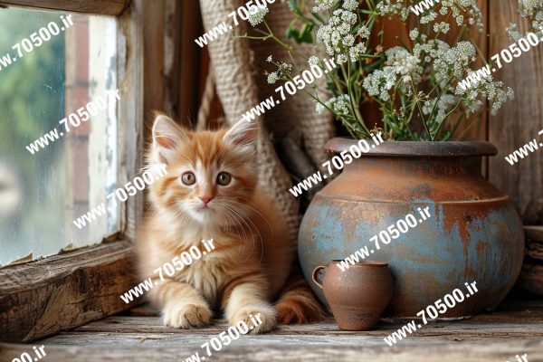 دانلود عکس با کیفیت بچه گربه کیوت برای طراحی و نقاشی