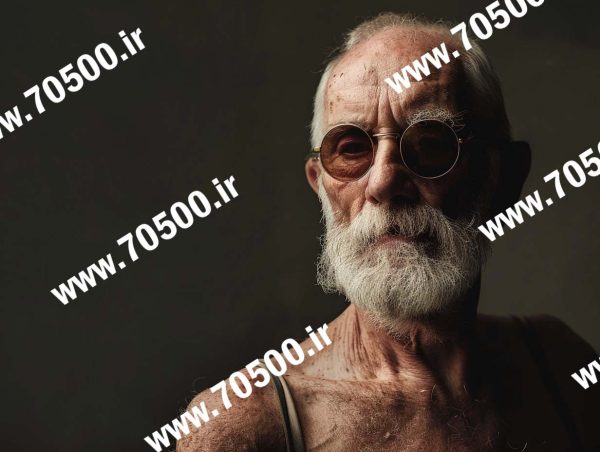 دانلود عکس با کیفیت عکس پرتره پیر مرد برای طراحی و نقاشی