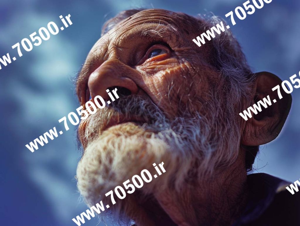 دانلود عکس با کیفیت عکس پرتره پیر مرد برای طراحی و نقاشی