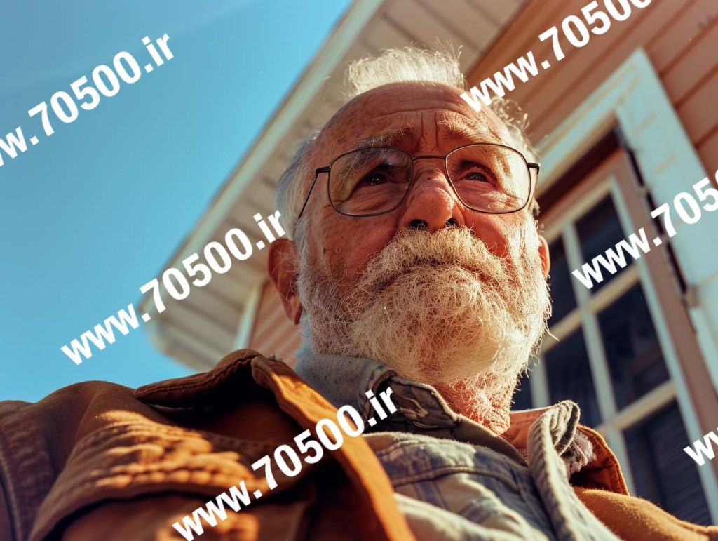 دانلود عکس با کیفیت عکس پرتره پیر مرد برای طراحی و نقاشی
