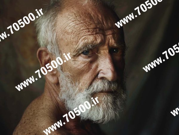 فروش عکس کیفیت پرتره پیر مرد ، عکس طراحی و نقاشی ، فروش عکس با کیفیت، دانلود عکس رایگان