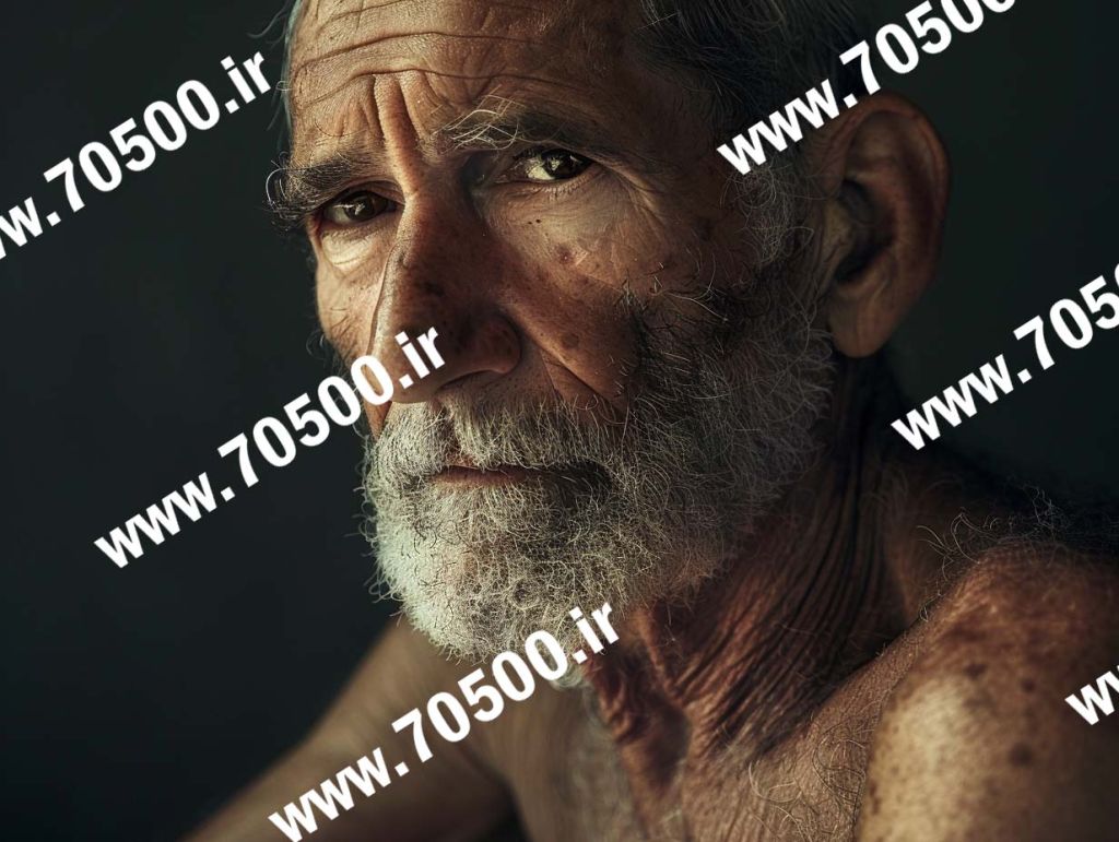 فروش عکس کیفیت پرتره پیر مرد ، عکس طراحی و نقاشی ، فروش عکس با کیفیت، دانلود عکس رایگان