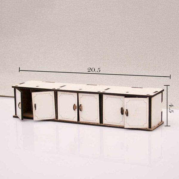 کابینت چوبی خانه عروسکی