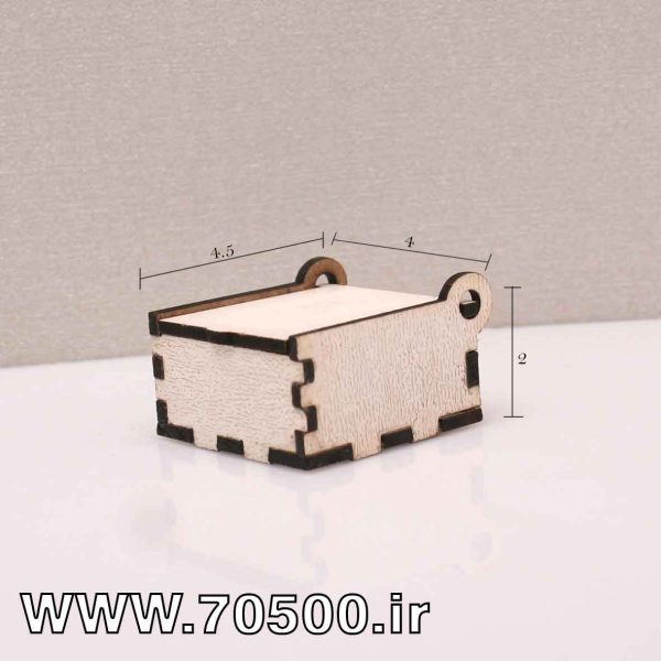 جعبه حلقه چوبی