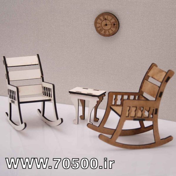 میز و صندلی خانه عروسکی