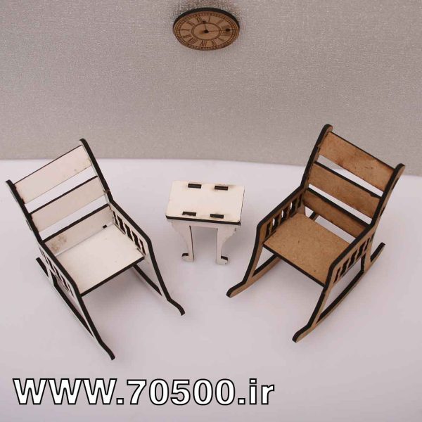 میز و صندلی خانه عروسکی