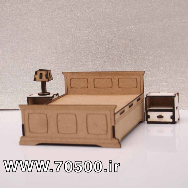 تخت اسباب بازی چوبی