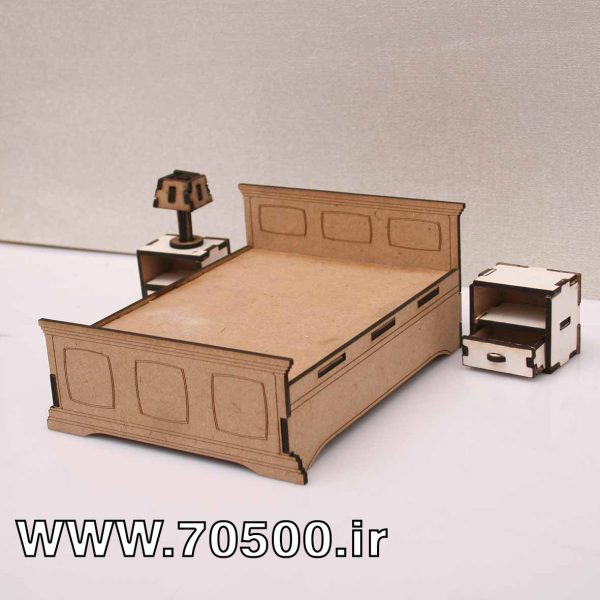 تخت اسباب بازی چوبی