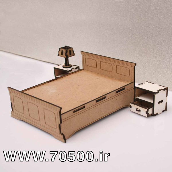 تخت اسباب بازی چوبی