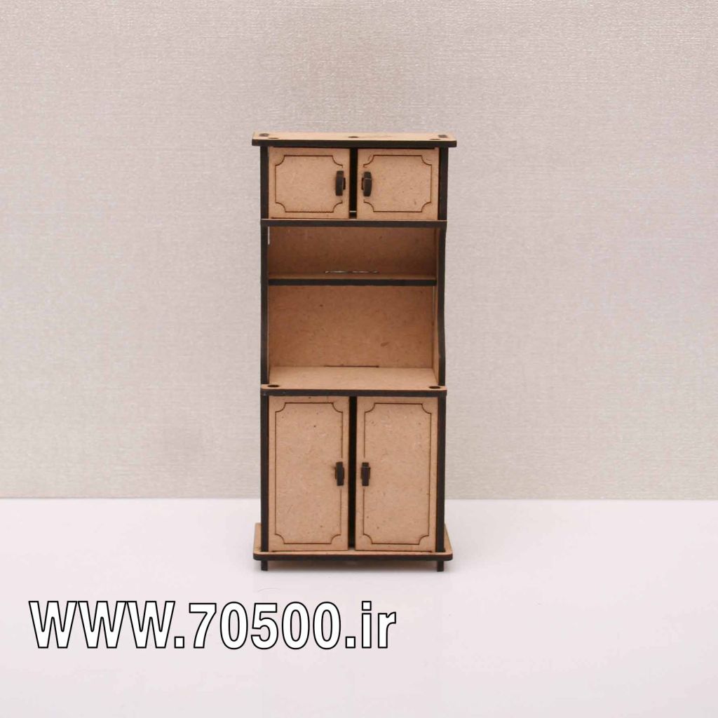 کمد چوبی خانه عروسکی
