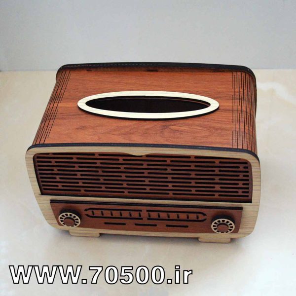 جعبه ی دستمال کاغذی طرح رایو
