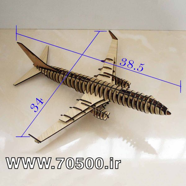 ماکت هواپیمای چوبی