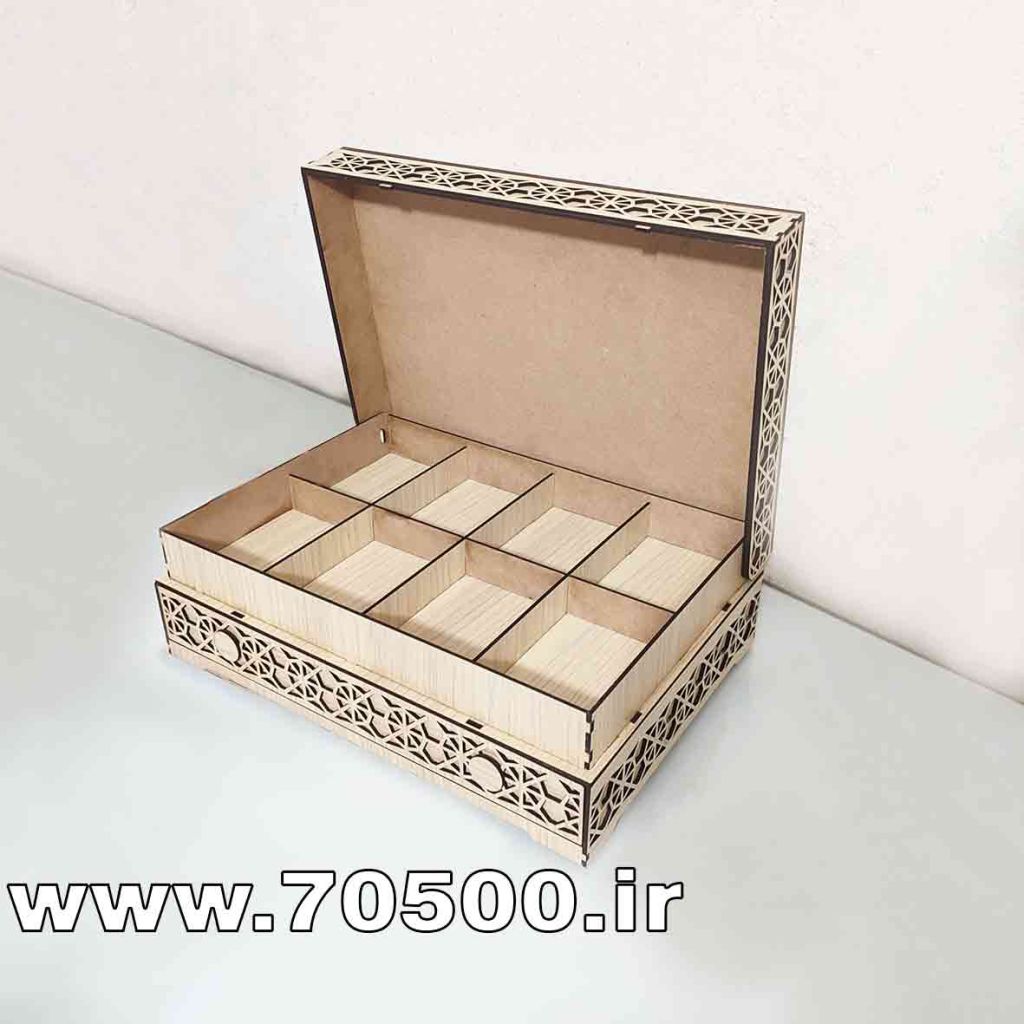 جعبه تی بگ و پذیرایی دو طبقه