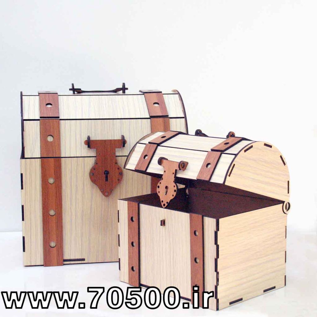 صندوقچه شیک چوبی سایز بزرگ
