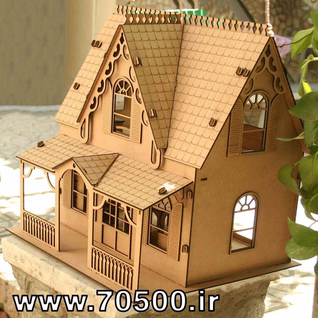 ماکت کلبه چوبی k-1006