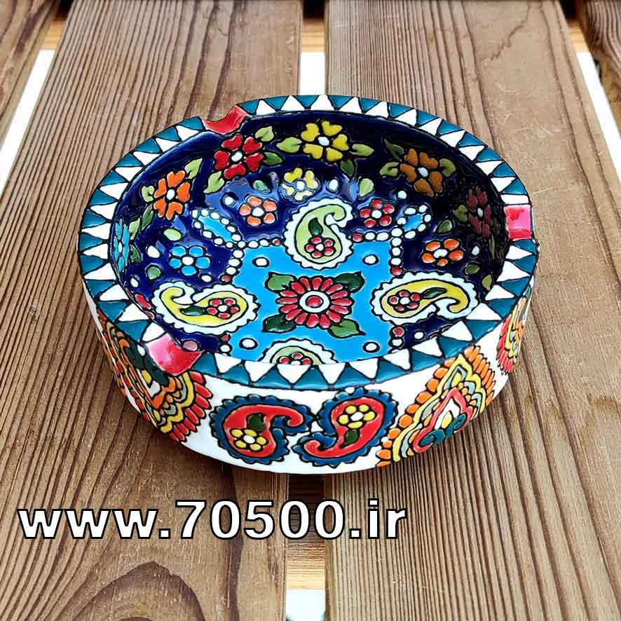 زیر سیگاری میناکاری سفال