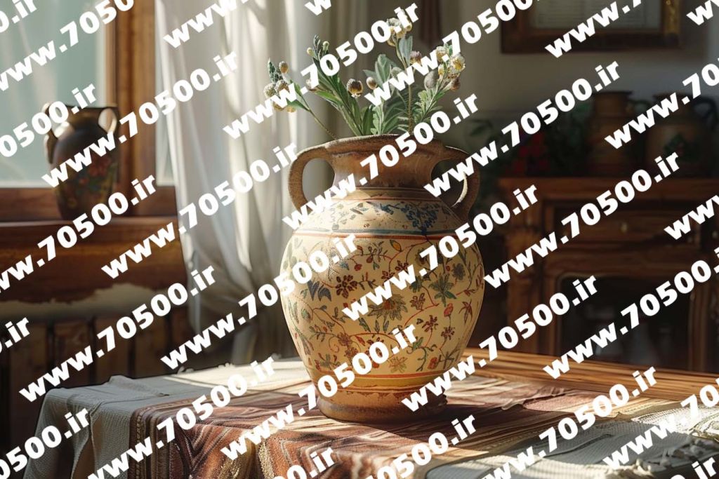 دانلود طرح نقاشی با کیفیت کوزه