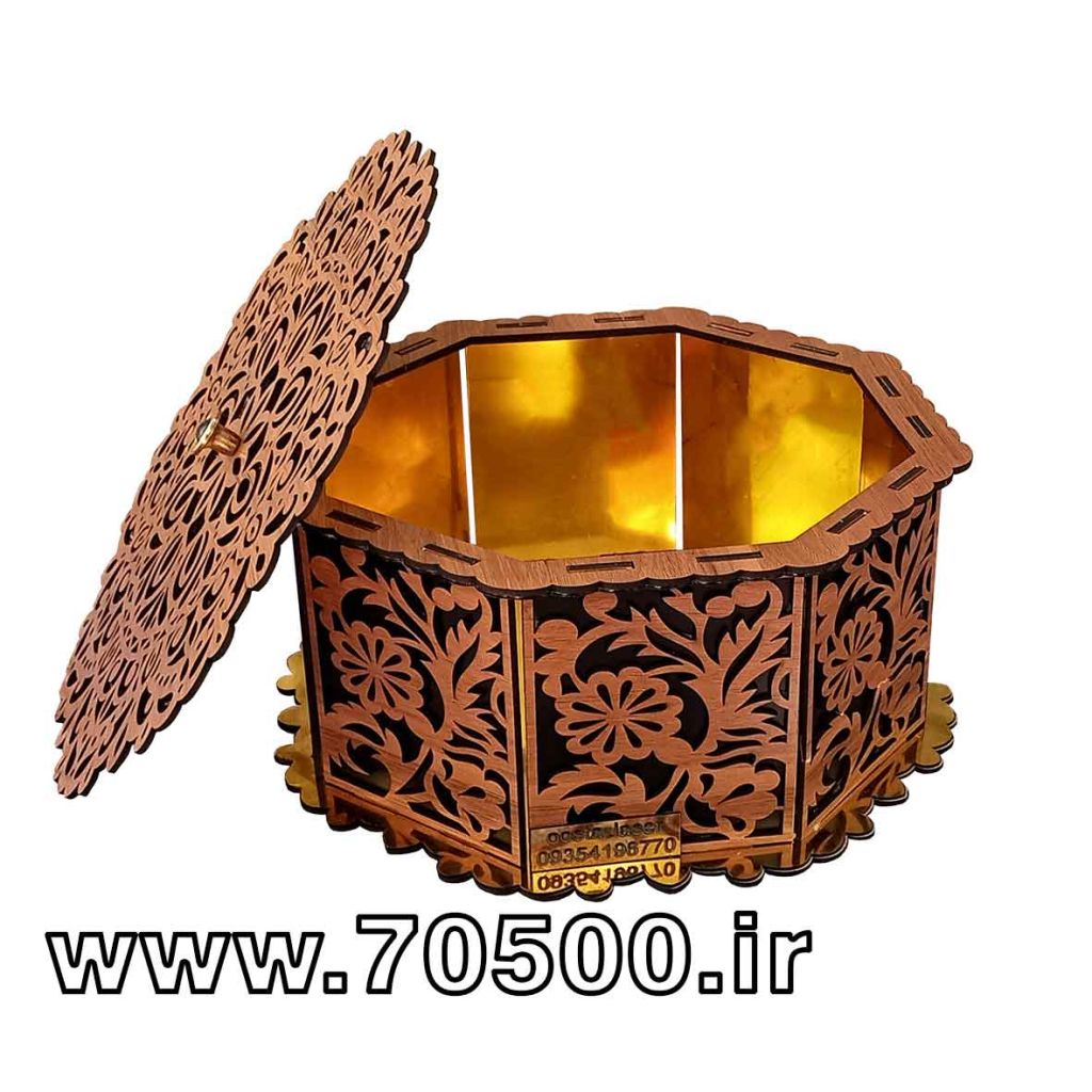 شکلات خوری چوبی طرح منبت