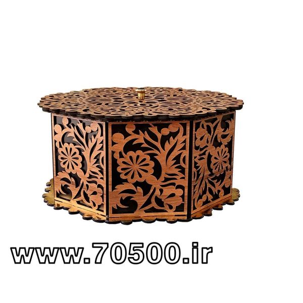 شکلات خوری چوبی طرح منبت