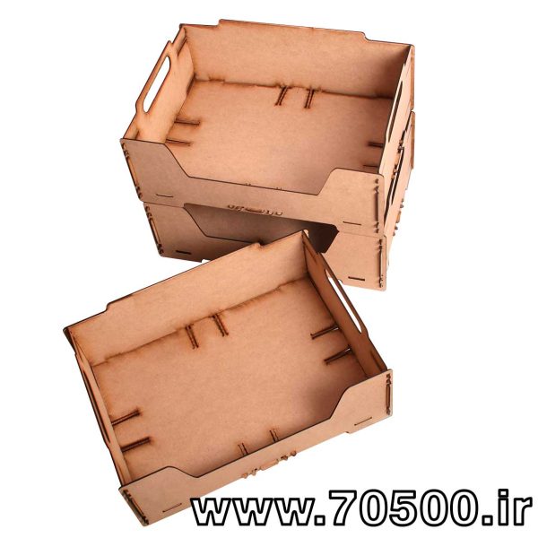قفسه و استند نگهداری لوازم و ابزار چوبی