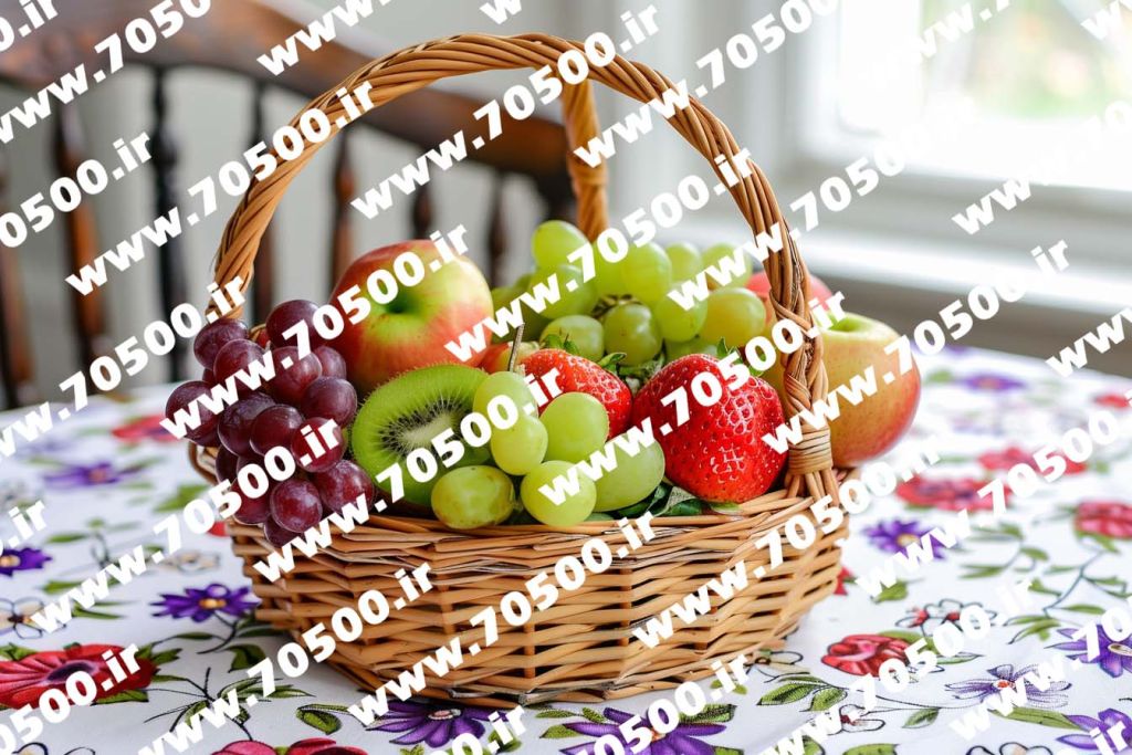عکس سبد میوه با طراحی مدرن