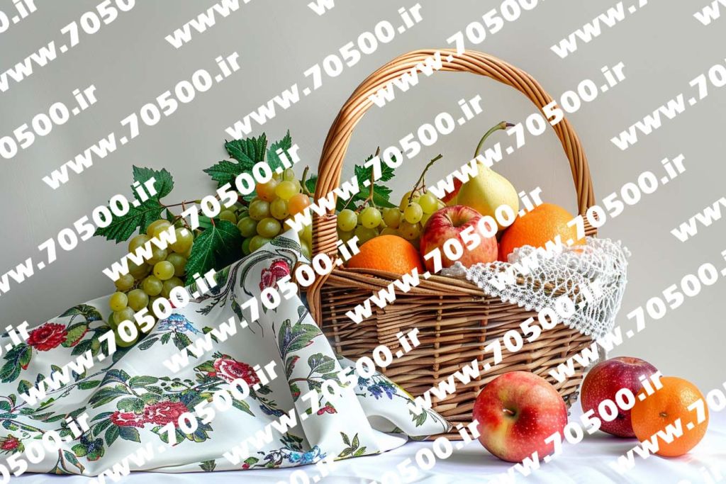 عکس سبد میوه با تنوع بالا