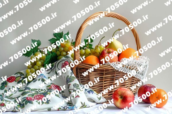عکس سبد میوه با تنوع بالا