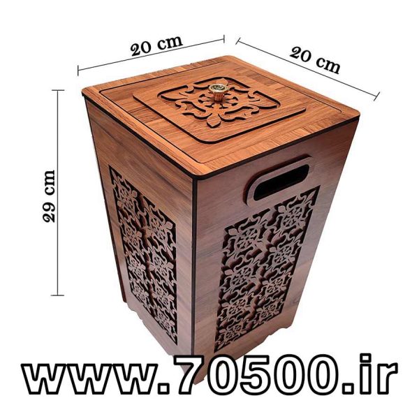 ست جعبه دستمال کاغذی با سطل