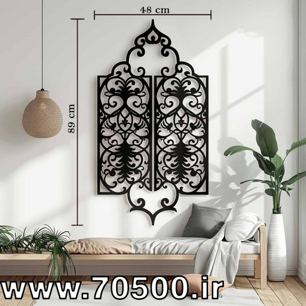 تابلو دکوراتیو طرح اسلیمی