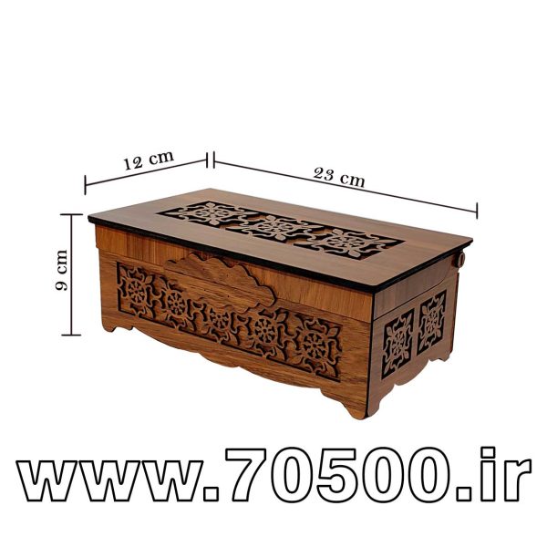 جعبه ی تی بگ و شکلات پذیرایی