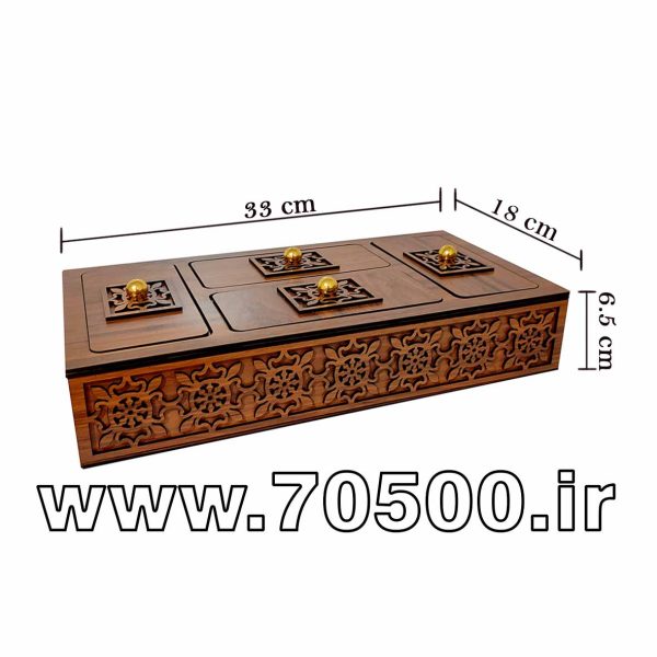 جعبه ی تنقلات و شکلات پذیرایی