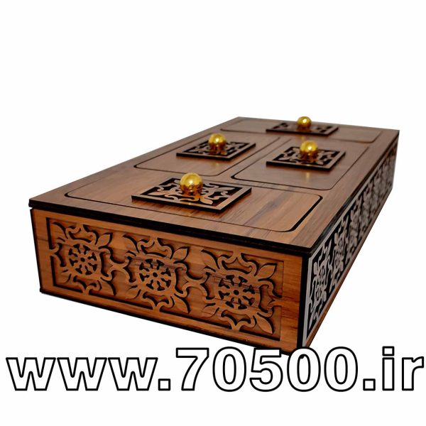 جعبه ی تنقلات و شکلات پذیرایی