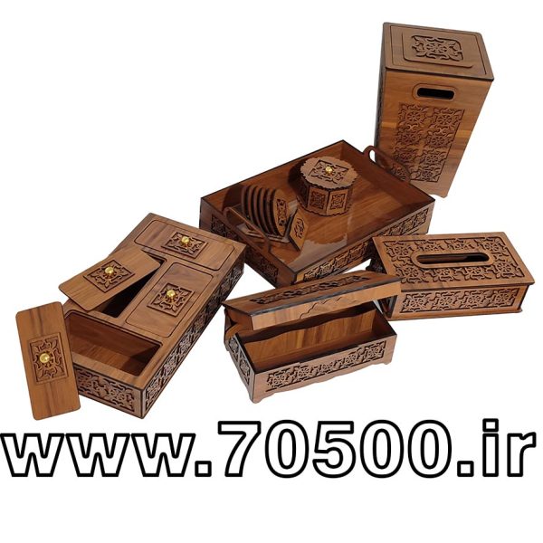 ست محصولات پذیرایی چوبی