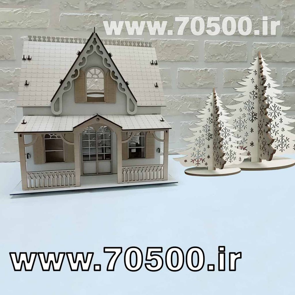 ماکت کلبه چوبی 1009