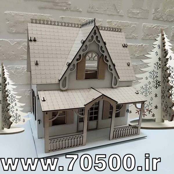 ماکت کلبه چوبی 1009