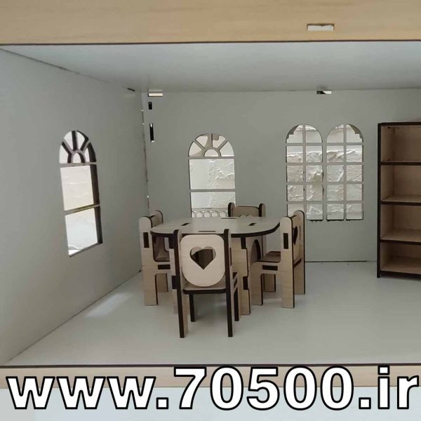 ماکت کلبه چوبی 1009