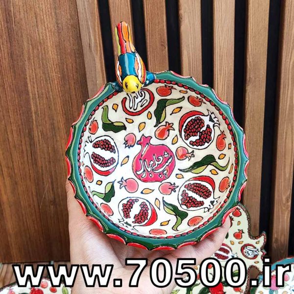 فروش ست ظروف میناکاری طرح یلدا