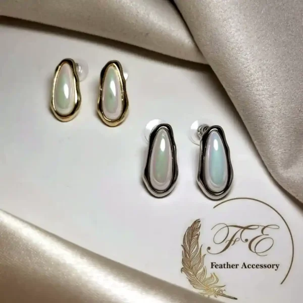 گوشواره آبکاری نقره