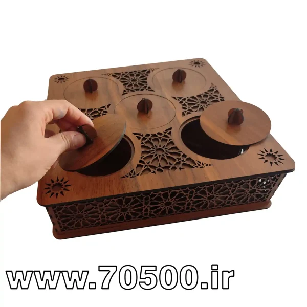 جعبه شکلات و آجیل
