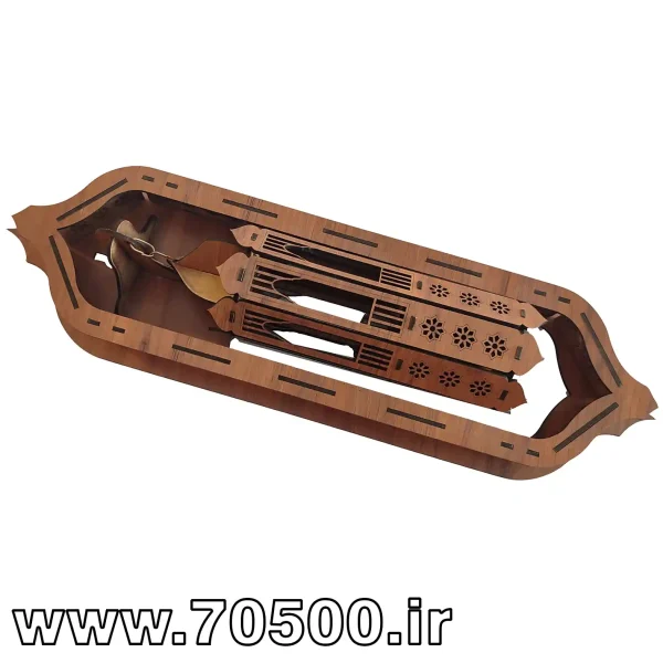 فانوس چوبی وارمر دار