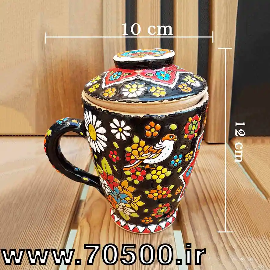 ماگ میناکاری در دار