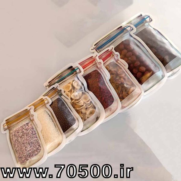 نایلون زیپ‌کیپ طرح بانکه