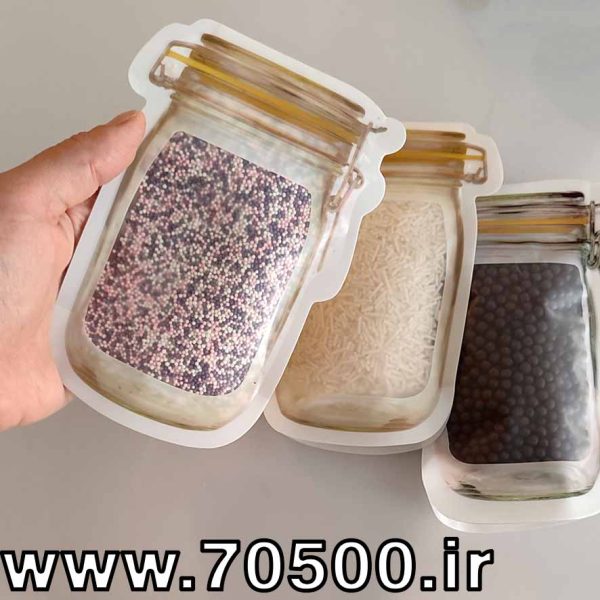 نایلون زیپ‌کیپ طرح بانکه