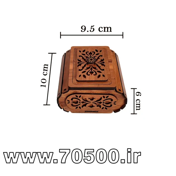 قندان برش لیزر طرح سنتی
